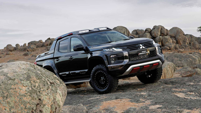 Illustration for article titled The Mitsubishi Triton Absolute Will Not Apologize for All That Carbon Fiber